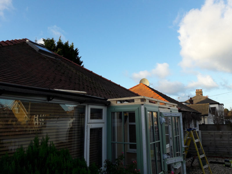 Installing a new porch in Thornton Cleveleys
