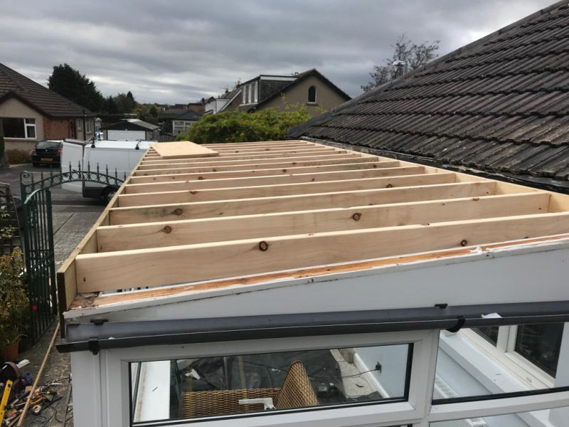 New roof being installed in Garstang