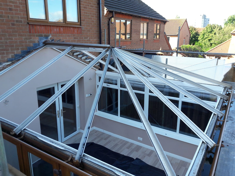 Conservatory Roof Removed