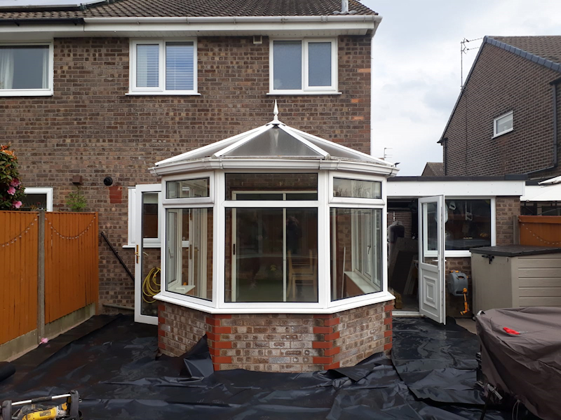 Old Conservatory Roof