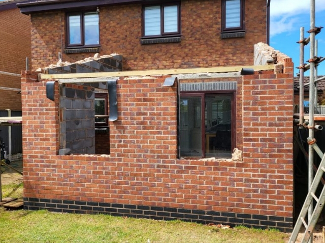New Singe Storey Extension Completed in Cleveleys