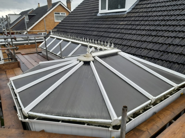 Old Conservatory Roof
