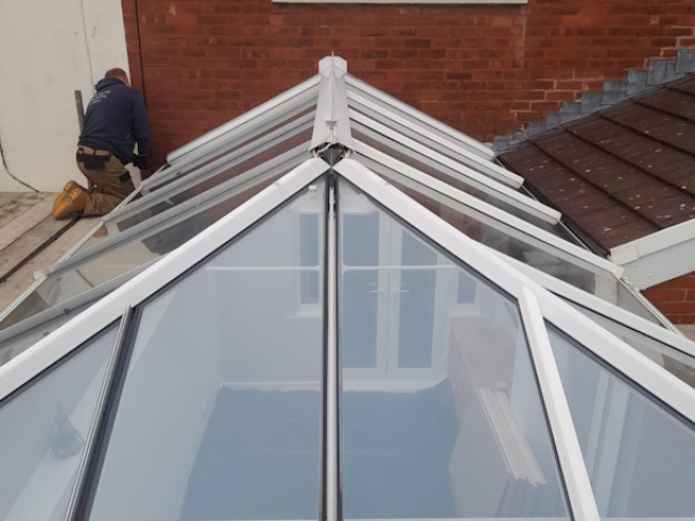 Old Conservatory Roof