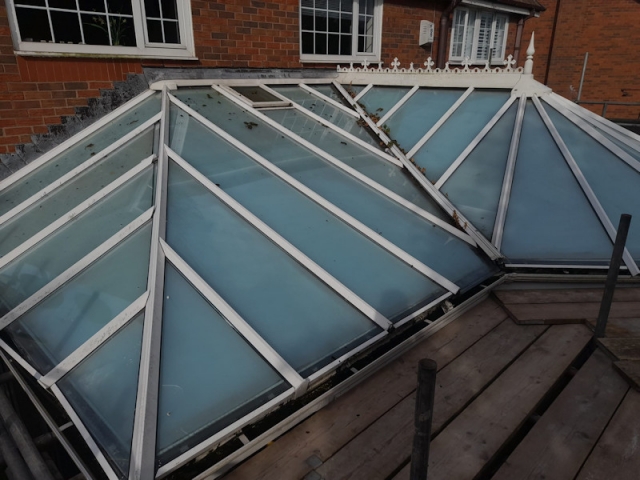 Old Conservatory Roof