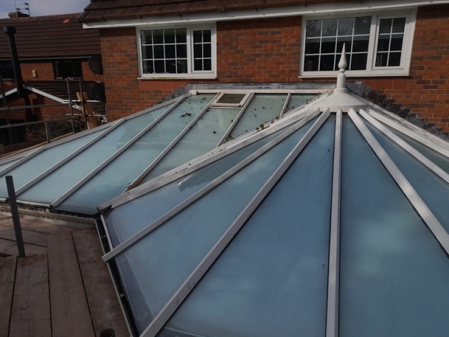 Old Conservatory Roof