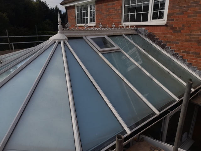 Old Conservatory Roof