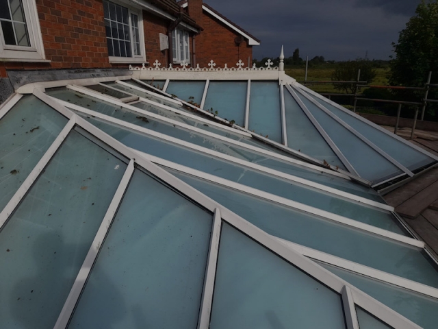 Old Conservatory Roof