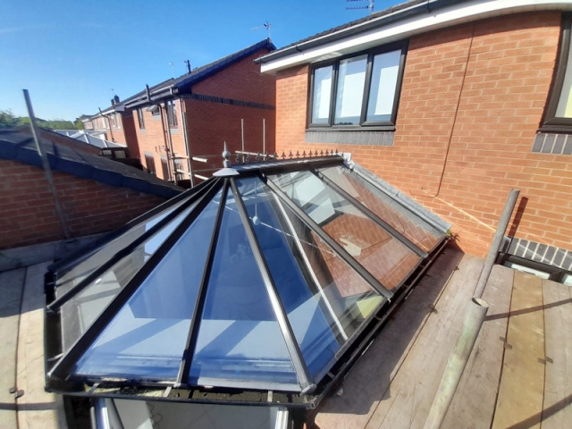 Old Conservatory Roof in Carlton